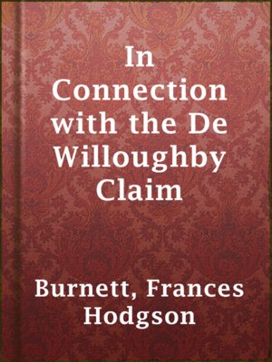cover image of In Connection with the De Willoughby Claim